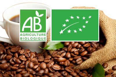 Caf&eacute; Biologique en grains, moulu ou dosettes