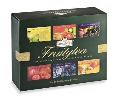 Coffret Thés Fruitytea x 60 - Ahmad Tea