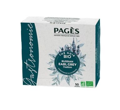 Thé noir Earl Grey BIO x 50 - Pagès