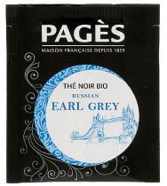 Thé bio noir earl grey x50 - Pagès