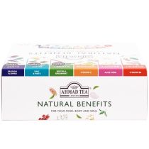 Infusion Coffret Natural benefits x60 infusettes - Ahmad Tea