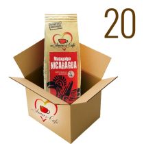 Carton de 20 cafés moulus Nicaragua