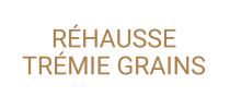 Réhausse Trémie grains Kaléa - Necta [REH1344]