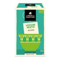 Infusion Menthe Verveine BIO x 20 - La Route des Comptoirs [INBVM]