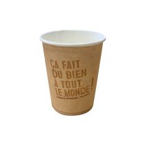 Gobelets recycable 25 cl Un Amour de Café