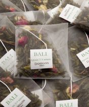 sachets cristal de thé vert Bali Dammann Frères