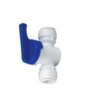 Vanne d'arrêt rapide pour tuyau 1/4'' | ⌀ 6 mm [PROD1725]