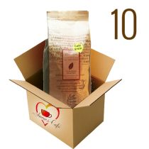 Carton de 10 cafés grains Ethiopie