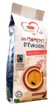 Café grain bio Max Havelaar - Un moment d'évasion - Mexique 1kg