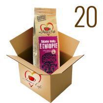 Carton de 20 cafés moulus Ethiopie
