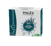 Thé noir Earl Grey BIO x 50 - Pagès [THBCEG50]