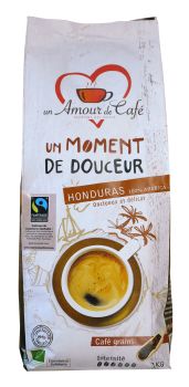 Café grain bio Max Havelaar - Un moment de douceur - Honduras 1kg 