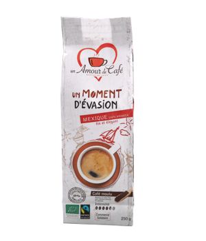 Café moulu bio Max Havelaar - Un moment d'évasion - Mexique 250g