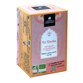 Infusion Ayurvédique TRI-DOSHA x17 - La Route des Comptoirs