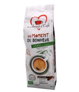Café Moulu bio Pérou "Un Moment de Douceur" 250G