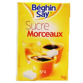 Sucre morceaux blanc x1kg