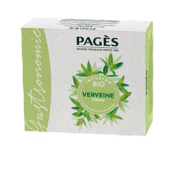 Infusion bio Verveine x50 - Pagès