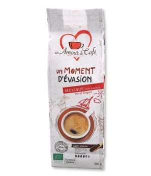 Café Moulu bio Mexique - "Un Moment d'Evasion" 250g