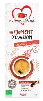 Café Grains bio Un Moment d'Evasion Mexique 1kg