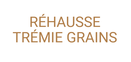 Réhausse Trémie grains Kaléa - Necta