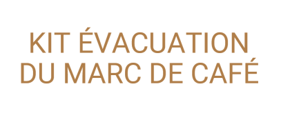 Kit Évacuation Marc de café - Necta