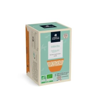 Thé bio blanc de chine Vanille Sobacha x20 infusettes - La route des comptoirs