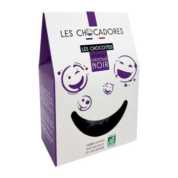 Chocottes - Amandes chocolat noir - BIO 