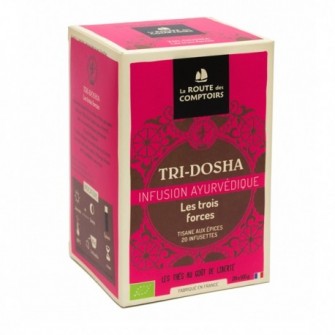 Infusion Ayurvédique TRI-DOSHA x17 - La Route des Comptoirs