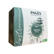 Th&eacute; bio vert Sencha x50 - Pag&egrave;s