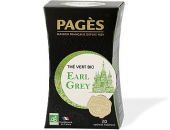 Thé Pagès bio vert earl grey x20
