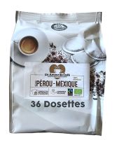 Caf&eacute; P&eacute;rou/Mexique Max Havelaar dosettes compatibles Senseo x36