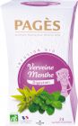 Infusion Pagès bio verveine menthe x24