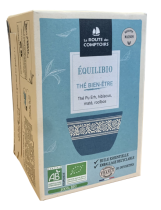 Th&eacute; BIO bien-&ecirc;tre Pu Ehr &eacute;quilibio x20 infusettes - La route des comptoirs