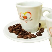 Tasses et sous-tasses un Amour de Café