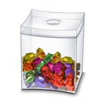 Boîte transparente