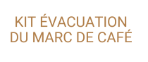 Kit &Eacute;vacuation Marc de caf&eacute; - Necta