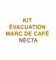 Kit &Eacute;vacuation Marc de caf&eacute; - Necta
