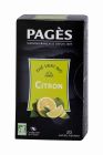 Thé Pagès bio vert citron x20