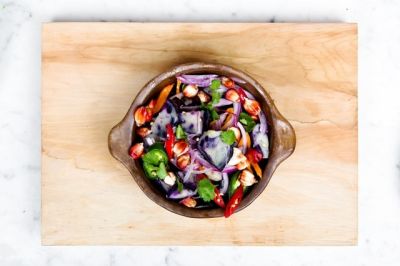 Fricassée de légumes d'hiver, miel aux épices et café